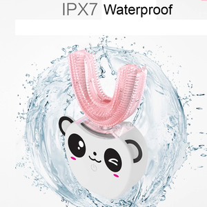 Niños eléctricos U-en forma de cepillos de dientes de carga inalámbrica automática ultrasónica niños <span class=keywords><strong>cepillo</strong></span> - Product Image 2