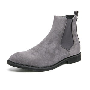 High Quality Men Formal Dress Shoes Chelsea <b>Boots</b> Men Leather Shoes Desert Chukka <b>Boots</b> For Men - Product Image 6