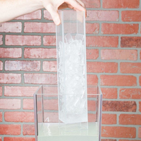 Distributeur de boissons froides en acrylique transparent personnalisé pour la fête de mariage Distributeur de boissons en acrylique à double modèle