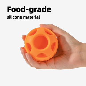Jouet à mâcher pour chien en caoutchouc naturel, balle interactive pour friandises, jouet interactif pour chien, balle à friandises pour chien - Product Image 2