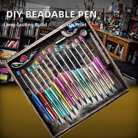 Offre Spéciale – Stylos DIY pour la Création de Bijoux, en Plastique de Haute Qualité, à Séchage Rapide, avec Paillettes pour Jouets Métalliques Effet UV, Personnalisables