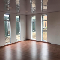 Maison conteneur pliable préfabriquée de luxe Maisons en kit en acier extensible Hôtels pour villas Maisons modulaires de luxe