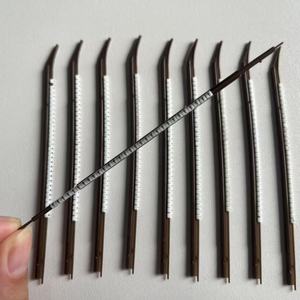 เครื่องหมายเส้นลวด<span class=keywords><strong>ไฟฟ้า</strong></span>หมายเลข0-9จุดเส้นใยกลมหมายเลขระบุตัวเลขหลอดคลิปบนเครื่องหมายสายเคเบิล - Product Image 4