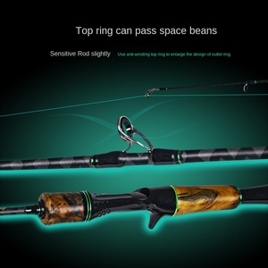 Caña de Pescar de Fibra de Carbono al por Mayor de Fábrica - Set de Caña de Pescar con Señuelo <span class=keywords><strong>Maguro</strong></span> - Acción Ultra-Rígida de Tono Suave con Empuñadura Recta/Pistola - Product Image 2