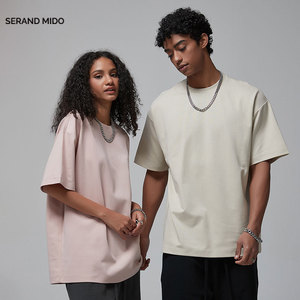 Venta al por mayor de camisetas de algodón en blanco y negro, camisetas de color sólido unisex con servicio de logotipo personalizado, adecuado para correr - Product Image 2