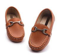 Chaussures habillées élégantes en cuir PU brillant pour filles, à lacets, semelle extérieure en TPR, confortables pour mariage et fête