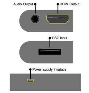 Adaptador <span class=keywords><strong>de</strong></span> audio PS2 a HDMIvideo para consola <span class=keywords><strong>de</strong></span> juegos Playstation 2 - Product Image 4