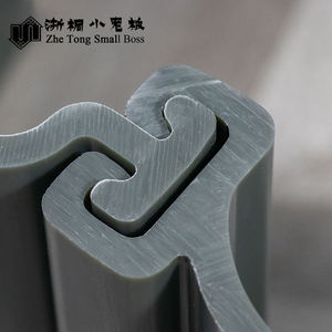 Zhe Tong lapisan lapisan PVC tipe Z kekuatan dampak tinggi SU718 Boss kecil untuk Seawall dan solusi kontrol air - Product Image 5