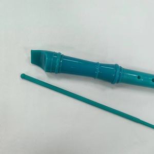 Flûte à <span class=keywords><strong>bec</strong></span> soprano 8 trous avec tige de nettoyage vert Style allemand Instrument de flûte à <span class=keywords><strong>bec</strong></span> Instrument de flûte pour enfants et débutants - Product Image 3