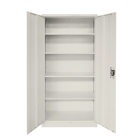 Archivador de Doble Puerta, Diseño Moderno de Fábrica, Archivador de Acero Multifuncional, Gabinete de Almacenamiento para Oficina y Escuela