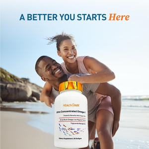 Cápsulas blandas naturales de aceite de pescado Omega 3, cápsulas Omega3, mejoran el enfoque <span class=keywords><strong>y</strong></span> <span class=keywords><strong>la</strong></span> <span class=keywords><strong>memoria</strong></span> - Product Image 6