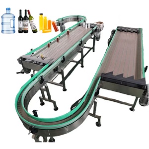 5 Lite chai nước chất lượng cao dây chuyền sản xuất dây chuyền hàng đầu Hệ thống băng tải xích phẳng từ nhà máy Trung Quốc - Product Image 1