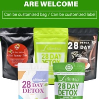 Thé vert minceur 100% naturel Chinaherbs, 28 jours de perte de poids, brûleur de graisse efficace avec des vitamines pour adultes, Th Minceur