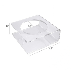 Espositore Moderno in Acrilico Trasparente Leggero per Palloni da Rugby e Calcio, Supporto per Vetrine di Negozi e Centri Commerciali - Product Image 2