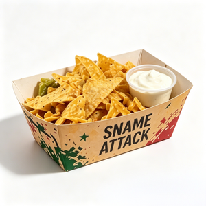 Boîte à frites écologique pour la saison footballistique, boîte à <span class=keywords><strong>burger</strong></span> compostable, seau à popcorn, gobelet en papier, barquette à snacks, vente en gros, usine OEM - Product Image 4