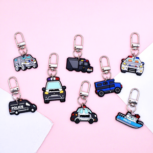 Llavero Personalizable con Gancho para Llave de Coche de Dibujos Animados y Parche de PVC Suave para Accesorios Promocionales DIY de Mochilas y Bolsas para Teléfono - Product Image 2