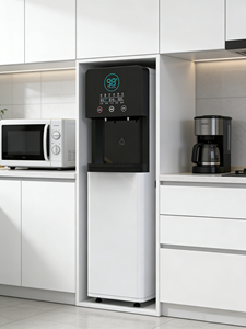 Distributeur d'eau chaude et froide multifonctionnel avec purificateur par osmose inverse, machine à eau potable directe, filtre 5 étapes, triple option de température - Product Image 1