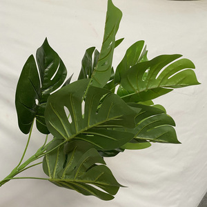 Plantas Artificiales <span class=keywords><strong>de</strong></span> Fábrica, 18 Palmeras Rojas, 12 Plantas Artificiales <span class=keywords><strong>de</strong></span> <span class=keywords><strong>Oreja</strong></span> <span class=keywords><strong>de</strong></span> <span class=keywords><strong>Elefante</strong></span> con 12 Ramas, Pequeña <span class=keywords><strong>Planta</strong></span> Artificial en Maceta para Decoración del Hogar - Product Image 6