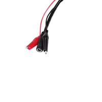 16Pin hembra a USB con DC5.5 y poder Clip USB a OBD de Clip para Cable VGA interfaz de diagnóstico DIY programación