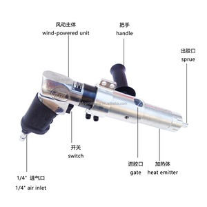 <span class=keywords><strong>Pistolet</strong></span> <span class=keywords><strong>extrudeur</strong></span> de colle en caoutchouc pour la réparation et le rechapage de pneus pneumatiques et métalliques - Product Image 3