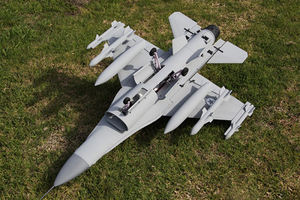 Aviones RC Acrobáticos 3D de Espuma Directamente de Fábrica, Kits de Modelos de Aviones <span class=keywords><strong>El</strong></span>éctricos F-16 Fighting Falcon Que Vuelan Rápido - Product Image 2
