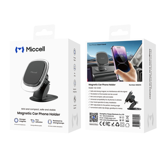 MiccellWholesale Magnetic Car Phone Holder with 360 Rotation Strong Magnet Car Stand Mobile Phone Holder for Car Driving&Phones