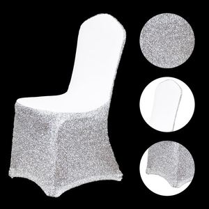 Housse de chaise scintillante pour banquet, en polyester et spandex extensible, pour événements - Product Image 3