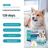 Vente flash : Ensemble chauffant électrique anti-léchage pour chien et chat, liquide apaisant, phéromone calmante émotionnelle