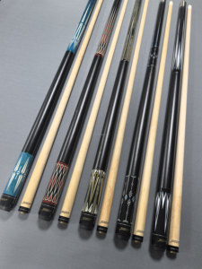 Taco de billar profesional JOSS Cues de 2 piezas, eje de arce canadiense de baja deflexión de 58 pulgadas, punta de 12.75 mm, agarre ergonómico - Product Image 4
