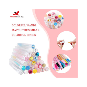 Brochas de Pestañas Desechables FENGFLY de Bajo Precio para Limpieza de Extensiones de Pestañas y Rímel con Tubo de Diamante - Product Image 3