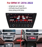 10.25 pouces numérique climatisation AC panneau affichage climatisation panneau IPS LCD écran tactile pour BMW X1 F48 2016-2022