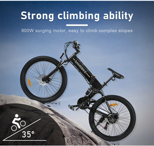 Stock DE LA UE SAMEBIKE 21 velocidades 2017 Nueva llanta de radios actualizada 26 pulgadas 48V14AH 900W Potente freno de disco hidráulico de montaña/ciudad ebike - Product Image 3