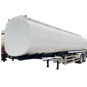 Speiseöl transport Auflieger 2 Achsen Aluminium tanker 55000L niedriger Preis 3 Achsen 45000 Liter Öltank anhänger mit Kopf