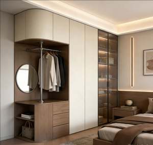 Armario Modular Combinable con Cajones Desmontables y Estantes, Mueble de Dormitorio para Almacenamiento Personalizado en el Hogar - Product Image 5