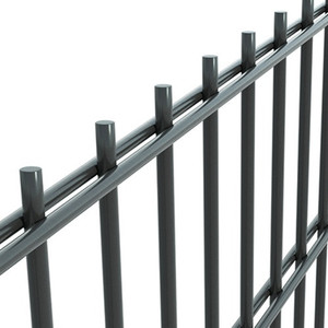 2D hàng rào đôi dây hàng rào bảo trì thấp nhúng nóng thép sắt đường lái xe cổng cư trú an ninh Hàn đôi dây lưới hàng rào - Product Image 3