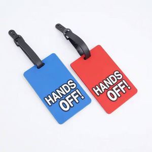 Étiquette de bagage personnalisée en PVC, étiquette de bagage personnalisée avec logo - Product Image 5