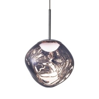 Lustre suspendu moderne nordique en acrylique effet lave, créatif pour îlot de cuisine et salle à manger