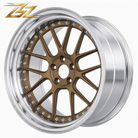 Jantes de voiture forgées en deux parties BZ Factory Direct Deep Dish pour véhicules de tourisme 18x9.0 19x9.5 20x10.5 5x114.3 5x120 ET35