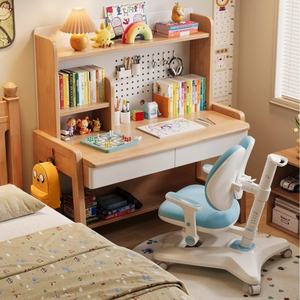 ชุดโต๊ะเด็กอเนกประสงค์ โมเดิร์น ข้ามพรมแดน สีขาวนวลโทนไม้  ปรับระดับความสูงได้ตามการเติบโต  เฟอร์นิเจอร์สำหรับ<span class=keywords><strong>เด็ก</strong></span> - Product Image 1