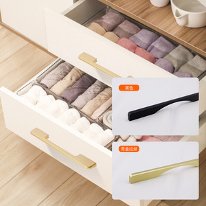 Aluminum Alloy Cabinet Handle Bar Durable Minimalist Design For Wardrobe Furniture Drawer Bathroom Cupboard - Product Image 1