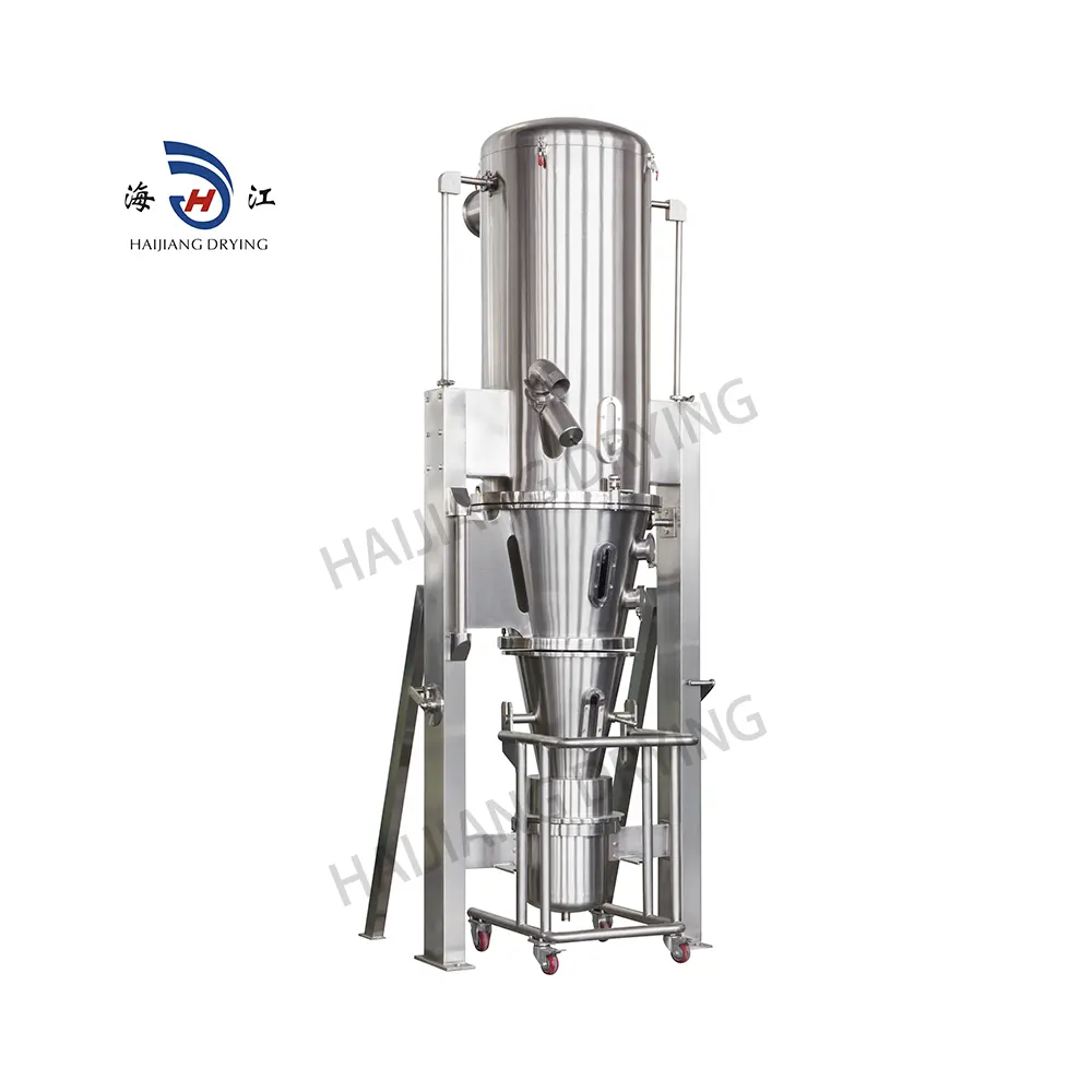 FG Series granule vertical fluid bed dryer Industrial fluidized bed dryer for Food/chemical industry