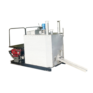 Préchauffeur thermoplastique pour marquage routier 600 kg, pour travaux de réparation routière sécurisés - Product Image 4