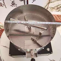 Machine à refroidir les grains de café en acier inoxydable 110V 220V avec tuyau de fumée pour torréfaction domestique 2KG