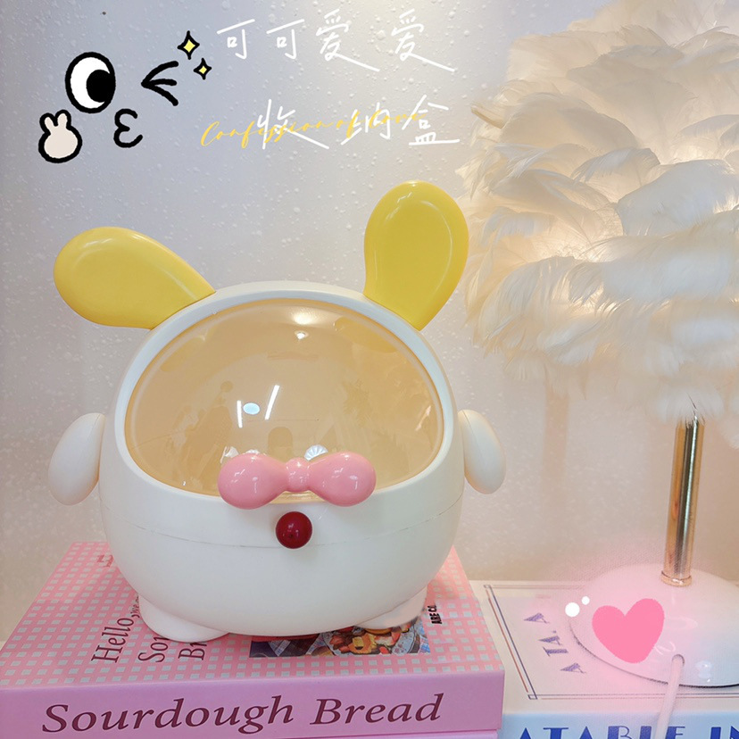 Noeud rose blanc crème et jaune