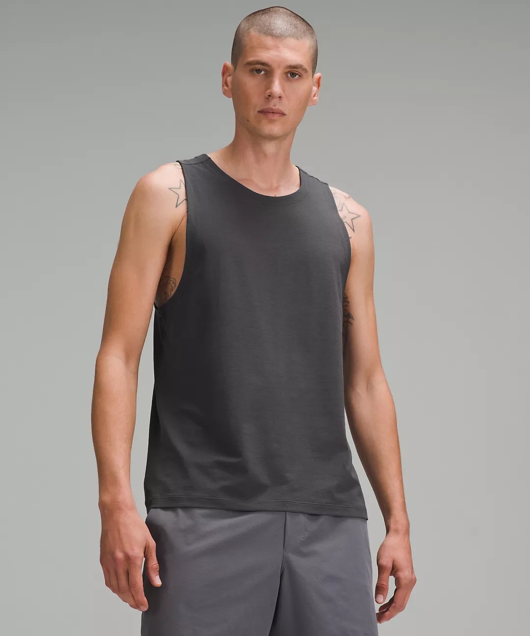 Débardeur gris graphite