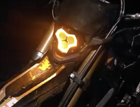 Lumière de mise à niveau TLL Ultra Bee pour vélo électrique, compatible avec les phares de mise à niveau Surron Ultra Bee, éclairage tout-terrain pour vélo électrique, supports de fixation, lumières modifiées