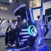 Simulation de siège rotatif à 360 degrés Montagnes russes de vol de réalité virtuelle Grand centre commercial Vr 360 degrés à vendre