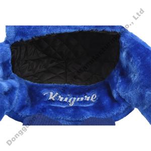 Trapper bombacı şapka Unisex rüzgar geçirmez sıcak kış kış kulaklığı kar kap eldiven ile özel nakış yama Faux kürk Trapper şapka - Product Image 6