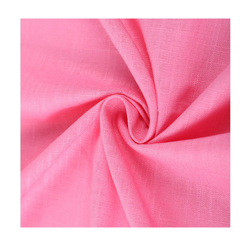 2021 Cheap Sale Fabric 30%Linen 70%Viscose Blended Fabric For Dress Custom Product Bamboo Joint Fabric For Clothes