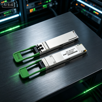 STHF QSFP-100G-CWDM4-S Uyumlu Fiber Optik Alıcı-Verici Modülü 100GBASE-CWDM4 1310nm 2-km Simplex LC 4G 5G Wi-Fi GSM GPRS Veri